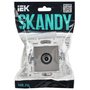 SKANDY Розетка TV проходная SK-A17N металл никель IEK в Выключатели клавишные, переключатели от IEK ( ИЭК ) в интернет магазине ЭлектроОм электротовары 3 SK-A10-P-K50 SK-A10-P-K50 IEK ( ИЭК ) 3