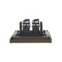 FORTE&PIANO Розетка компьютерная двойная RJ45 кат.5E FP333 серый IEK в Розетка от IEK ( ИЭК ) в интернет магазине ЭлектроОм электротовары 6 FP-K20-1-K03 FP-K20-1-K03 IEK ( ИЭК ) 6