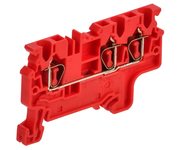 ARMAFIX Клемма пружинная CX2.5-3 трехконтактная красная IEK