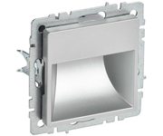 BRITE Подсветка светодиодная встраиваемая ПЛ20-БрА алюминий IEK