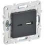 SKANDY Розетка USB A+C 18Вт SK-R13T титан IEK в Розетка от IEK ( ИЭК ) в интернет магазине ЭлектроОм электротовары 1 SK-U22-018-K48 SK-U22-018-K48 IEK ( ИЭК ) 1
