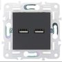 SKANDY Розетка USB A+A 3,1А SK-R15T титан IEK в Розетка от IEK ( ИЭК ) в интернет магазине ЭлектроОм электротовары 10 SK-U21-D31-K48 SK-U21-D31-K48 IEK ( ИЭК ) 10