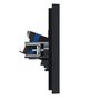 FORTE&PIANO Розетка компьютерная двойная RJ45 кат.6 FP134 черный IEK в Розетка от IEK ( ИЭК ) в интернет магазине ЭлектроОм электротовары 6 FP-K20-2-K02 FP-K20-2-K02 IEK ( ИЭК ) 6