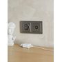 BRITE Рамка 2-местная IP44 РУ-2-БрС-44 сталь IEK в Выключатели клавишные, переключатели от IEK ( ИЭК ) в интернет магазине ЭлектроОм электротовары 6 BR-M22-44-K46 BR-M22-44-K46 IEK ( ИЭК ) 6