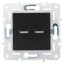 SKANDY Розетка USB A+A 3,1А SK-R15Bl черный IEK в Выключатели клавишные, переключатели от IEK ( ИЭК ) в интернет магазине ЭлектроОм электротовары 5 SK-U21-D31-K02 SK-U21-D31-K02 IEK ( ИЭК ) 5