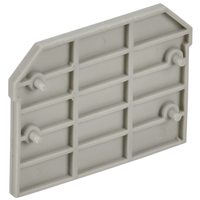 Заглушка для колодки клеммной CTS-MC 3 вывода 4мм2 серая IEK