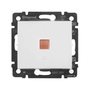 Механизм выключателя 1-кл. СП Valena 10А IP31 с индик. бел. Leg в Выключатели клавишные, переключатели от Legrand в интернет магазине ЭлектроОм электротовары 2 774449 774449 Legrand 2