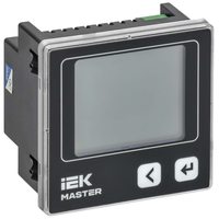 Вольтметр цифровой щитовой однофазный RS-485 72х72 LCD MASTER IEK