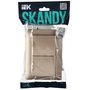 SKANDY Розетка 2-местная и крышкой 16А в сборе IP44 SK-R12Sa песочный IEK в Розетка от IEK ( ИЭК ) в интернет магазине ЭлектроОм электротовары 2 SK-R26-16-44-K98-F SK-R26-16-44-K98-F IEK ( ИЭК ) 2