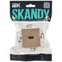 SKANDY Розетка HDMI SK-H01Sa песочный IEK в Розетка от IEK ( ИЭК ) в интернет магазине ЭлектроОм электротовары 4 SK-H10-K98 SK-H10-K98 IEK ( ИЭК ) 4
