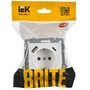 BRITE Розетка 1-местная с заземлением с защитными шторками 16А с USB A+C 18Вт РЮш11-1-БрАБ арктический белый IEK в Выключатели клавишные, переключатели от IEK ( ИЭК ) в интернет магазине ЭлектроОм электротовары 3 BR-R14-16-U22-018-K91 BR-R14-16-U22-018-K91 IEK ( ИЭК ) 3