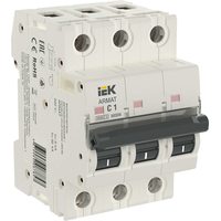 ARMAT Автоматический выключатель M06N 3P C 1А IEK