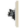 FORTE&PIANO Розетка двойная RJ11+RJ45 кат.5E FP435 ваниль IEK в Розетка от IEK ( ИЭК ) в интернет магазине ЭлектроОм электротовары 9 FP-KT20-O-1-K10 FP-KT20-O-1-K10 IEK ( ИЭК ) 9
