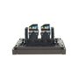 FORTE&PIANO Розетка компьютерная двойная RJ45 кат.5E FP333 серый IEK в Розетка от IEK ( ИЭК ) в интернет магазине ЭлектроОм электротовары 9 FP-K20-1-K03 FP-K20-1-K03 IEK ( ИЭК ) 9