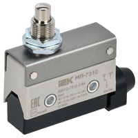 Микропереключатель концевой МП-7310 толкатель с резьбовым соединением IP64 IEK