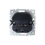 BRITE Розетка 1-местная с заземлением с защитными шторками 16А с USB A+C 18Вт РЮш11-1-БрГ графит IEK в Выключатели клавишные, переключатели от IEK ( ИЭК ) в интернет магазине ЭлектроОм электротовары 5 BR-R14-16-U22-018-K53 BR-R14-16-U22-018-K53 IEK ( ИЭК ) 5