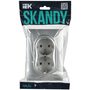 SKANDY Розетка 2-местная с заземлением без защитных шторок 16А в сборе SK-R08S серебряный IEK в Розетка от IEK ( ИЭК ) в интернет магазине ЭлектроОм электротовары 2 SK-R21-16-K23-F SK-R21-16-K23-F IEK ( ИЭК ) 2