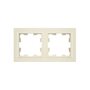 Рамка 2-м BRITE РУ-2-БрКр беж. IEK BR-M22-K10 в Рамка декоративная для электроустановочных устройств от IEK ( ИЭК ) в интернет магазине ЭлектроОм электротовары 3 BR-M22-K10 BR-M22-K10 IEK ( ИЭК ) 3