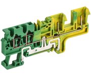 ARMAFIX Клемма пружинная CX2,5-4-2B PE разъемная 2,5мм2 четырехконтактная (2 зажима 2 разъема) заземляющая IEK