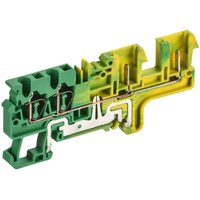 ARMAFIX Клемма пружинная CX2,5-4-2B PE разъемная 2,5мм2 четырехконтактная (2 зажима 2 разъема) заземляющая IEK