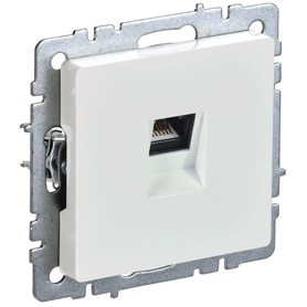 BRITE Розетка компьютерная RJ45 кат.6 РК11-БрЖ жемчуг IEK в Выключатели клавишные, переключатели от IEK ( ИЭК ) в интернет магазине ЭлектроОм электротовары BR-K10-2-K36 BR-K10-2-K36 IEK ( ИЭК )