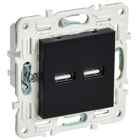 SKANDY Розетка USB A+A 3,1А SK-R15Bl черный IEK в Выключатели клавишные, переключатели от IEK ( ИЭК ) в интернет магазине ЭлектроОм электротовары SK-U21-D31-K02 SK-U21-D31-K02 IEK ( ИЭК )