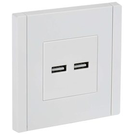 FORTE&PIANO Розетка USB A+A 3,1А FP249 белый IEK в Розетка от IEK ( ИЭК ) в интернет магазине ЭлектроОм электротовары FP-U21-D31-K01 FP-U21-D31-K01 IEK ( ИЭК )