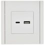 FORTE&PIANO Розетка USB A+C 3,1А FP250 белый IEK в Розетка от IEK ( ИЭК ) в интернет магазине ЭлектроОм электротовары 5 FP-U22-D31-K01 FP-U22-D31-K01 IEK ( ИЭК ) 5