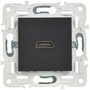 SKANDY Розетка HDMI SK-H01Bl черный IEK в Выключатели клавишные, переключатели от IEK ( ИЭК ) в интернет магазине ЭлектроОм электротовары 7 SK-H10-K02 SK-H10-K02 IEK ( ИЭК ) 7
