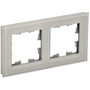 Рамка 2-м BRITE РУ-2-2-БрД стекло дым. IEK BR-M22-G-K30 в Рамка декоративная для электроустановочных устройств от IEK ( ИЭК ) в интернет магазине ЭлектроОм электротовары 1 BR-M22-G-K30 BR-M22-G-K30 IEK ( ИЭК ) 1