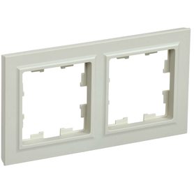Рамка 2-м BRITE РУ-2-БрКр беж. IEK BR-M22-K10 в Рамка декоративная для электроустановочных устройств от IEK ( ИЭК ) в интернет магазине ЭлектроОм электротовары BR-M22-K10 BR-M22-K10 IEK ( ИЭК )