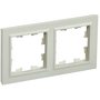 Рамка 2-м BRITE РУ-2-БрКр беж. IEK BR-M22-K10 в Рамка декоративная для электроустановочных устройств от IEK ( ИЭК ) в интернет магазине ЭлектроОм электротовары 1 BR-M22-K10 BR-M22-K10 IEK ( ИЭК ) 1