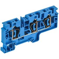 ARMAFIX Клемма пружинная CX10-3 BU 10мм2 трехконтактная синяя IEK