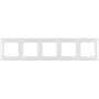 Рамка 5-м Valena горизонт. бел. Leg 774455 в Рамка декоративная для электроустановочных устройств от Legrand в интернет магазине ЭлектроОм электротовары 4 774455 774455 Legrand 4