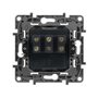 Механизм выключателя 3-кл. СП Etika Plus 10А IP20 250В 10AX винт. зажимы антрацит Leg 672613 в Выключатели клавишные, переключатели от Legrand в интернет магазине ЭлектроОм электротовары 4 672613 672613 Legrand 4
