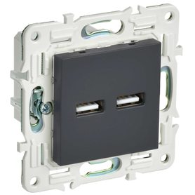 SKANDY Розетка USB A+A 3,1А SK-R15G графит IEK в Выключатели клавишные, переключатели от IEK ( ИЭК ) в интернет магазине ЭлектроОм электротовары SK-U21-D31-K53 SK-U21-D31-K53 IEK ( ИЭК )