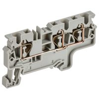 ARMAFIX Клемма пружинная CX4-3 4мм2 трехконтактная серая IEK