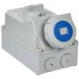 Розетка с механической блокировкой ССИ-833 63А-6ч/220В 2P+PE IP67 IEK в Розетка от IEK ( ИЭК ) в интернет магазине ЭлектроОм электротовары 2 PSR11-063-3-5-67 PSR11-063-3-5-67 IEK ( ИЭК ) 2