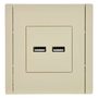 FORTE&PIANO Розетка USB A+A 3,1А FP449 ваниль IEK в Розетка от IEK ( ИЭК ) в интернет магазине ЭлектроОм электротовары 3 FP-U21-D31-K10 FP-U21-D31-K10 IEK ( ИЭК ) 3