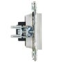 SKANDY Розетка HDMI SK-H01W арктический белый IEK в Розетка от IEK ( ИЭК ) в интернет магазине ЭлектроОм электротовары 5 SK-H10-K01 SK-H10-K01 IEK ( ИЭК ) 5