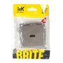 BRITE Розетка HDMI РHDMI-0-БрС сталь IEK в Выключатели клавишные, переключатели от IEK ( ИЭК ) в интернет магазине ЭлектроОм электротовары 5 BR-H10-K46 BR-H10-K46 IEK ( ИЭК ) 5