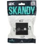 SKANDY Розетка двойная TV+SAT SK-A13Bl черный IEK в Выключатели клавишные, переключатели от IEK ( ИЭК ) в интернет магазине ЭлектроОм электротовары 2 SK-AF20-O-K02 SK-AF20-O-K02 IEK ( ИЭК ) 2