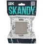 SKANDY Выключатель 2-клавишный перекрестный 10А SK-V06Sh шампань IEK в Выключатели клавишные, переключатели от IEK ( ИЭК ) в интернет магазине ЭлектроОм электротовары 2 SK-V23-0-10-K37 SK-V23-0-10-K37 IEK ( ИЭК ) 2