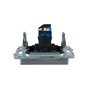 BRITE Розетка компьютерная RJ45 кат.6 РК11-БрА алюминий IEK в Выключатели клавишные, переключатели от IEK ( ИЭК ) в интернет магазине ЭлектроОм электротовары 7 BR-K10-2-K47 BR-K10-2-K47 IEK ( ИЭК ) 7