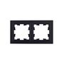 Рамка 2-м BRITE РУ-2-БрЧ черн. IEK BR-M22-K02 в Рамка декоративная для электроустановочных устройств от IEK ( ИЭК ) в интернет магазине ЭлектроОм электротовары 5 BR-M22-K02 BR-M22-K02 IEK ( ИЭК ) 5