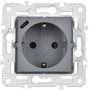 SKANDY Розетка с заземлением с защитными шторками 16А с USB C 18Вт SK-R17Gr серый IEK в Розетка от IEK ( ИЭК ) в интернет магазине ЭлектроОм электротовары 6 SK-R14-16-U14-018-K03 SK-R14-16-U14-018-K03 IEK ( ИЭК ) 6