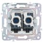 SKANDY Розетка компьютерная двойная RJ45 кат.6 SK-K04Sa песочный IEK в Розетка от IEK ( ИЭК ) в интернет магазине ЭлектроОм электротовары 5 SK-K20-2-K98 SK-K20-2-K98 IEK ( ИЭК ) 5