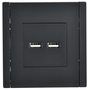FORTE&PIANO Розетка USB A+A 3,1А FP149 черный IEK в Розетка от IEK ( ИЭК ) в интернет магазине ЭлектроОм электротовары 5 FP-U21-D31-K02 FP-U21-D31-K02 IEK ( ИЭК ) 5