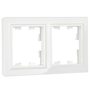 Рамка 2-м BRITE РУ-2-БрБ бел. IEK BR-M22-K01 в Рамка декоративная для электроустановочных устройств от IEK ( ИЭК ) в интернет магазине ЭлектроОм электротовары 6 BR-M22-K01 BR-M22-K01 IEK ( ИЭК ) 6