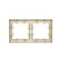 Рамка 2-м BRITE РУ-2-БрКр беж. IEK BR-M22-K10 в Рамка декоративная для электроустановочных устройств от IEK ( ИЭК ) в интернет магазине ЭлектроОм электротовары 4 BR-M22-K10 BR-M22-K10 IEK ( ИЭК ) 4